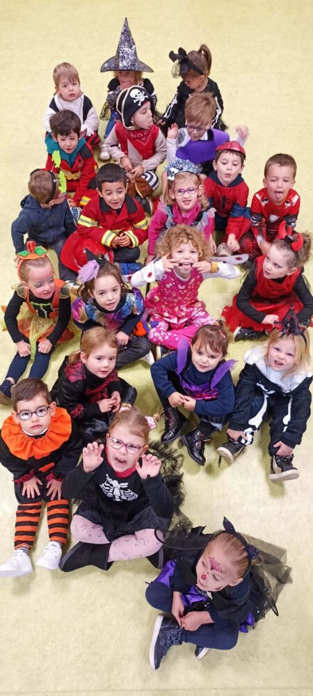 l’école Sainte-Marie à l’heure d’Halloween.