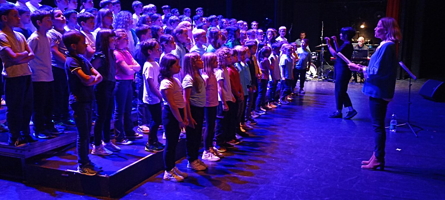 Choeur d’école, le concert